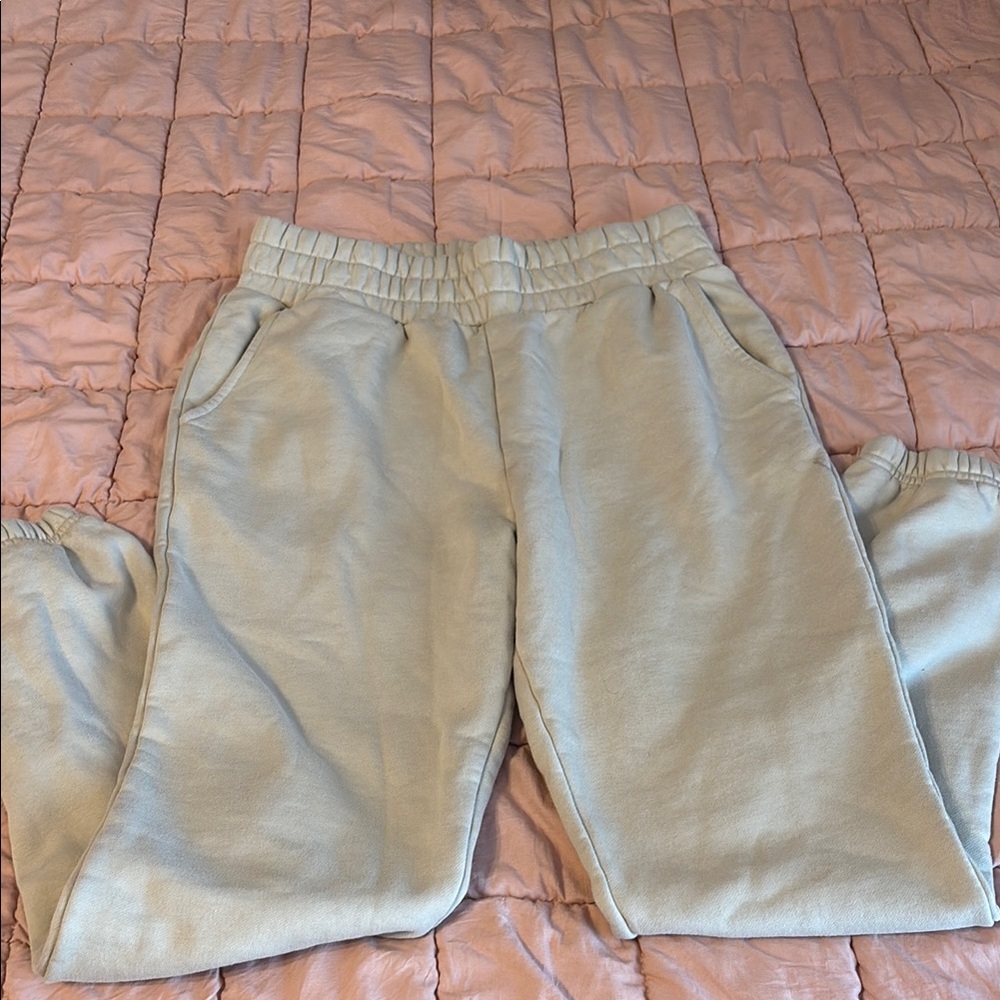 Beige  Popflex Sweatpants